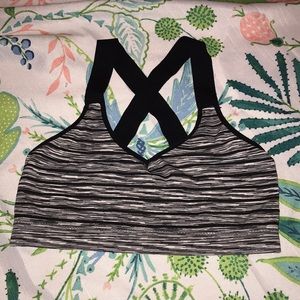 XOXO Zebra Sports Bra